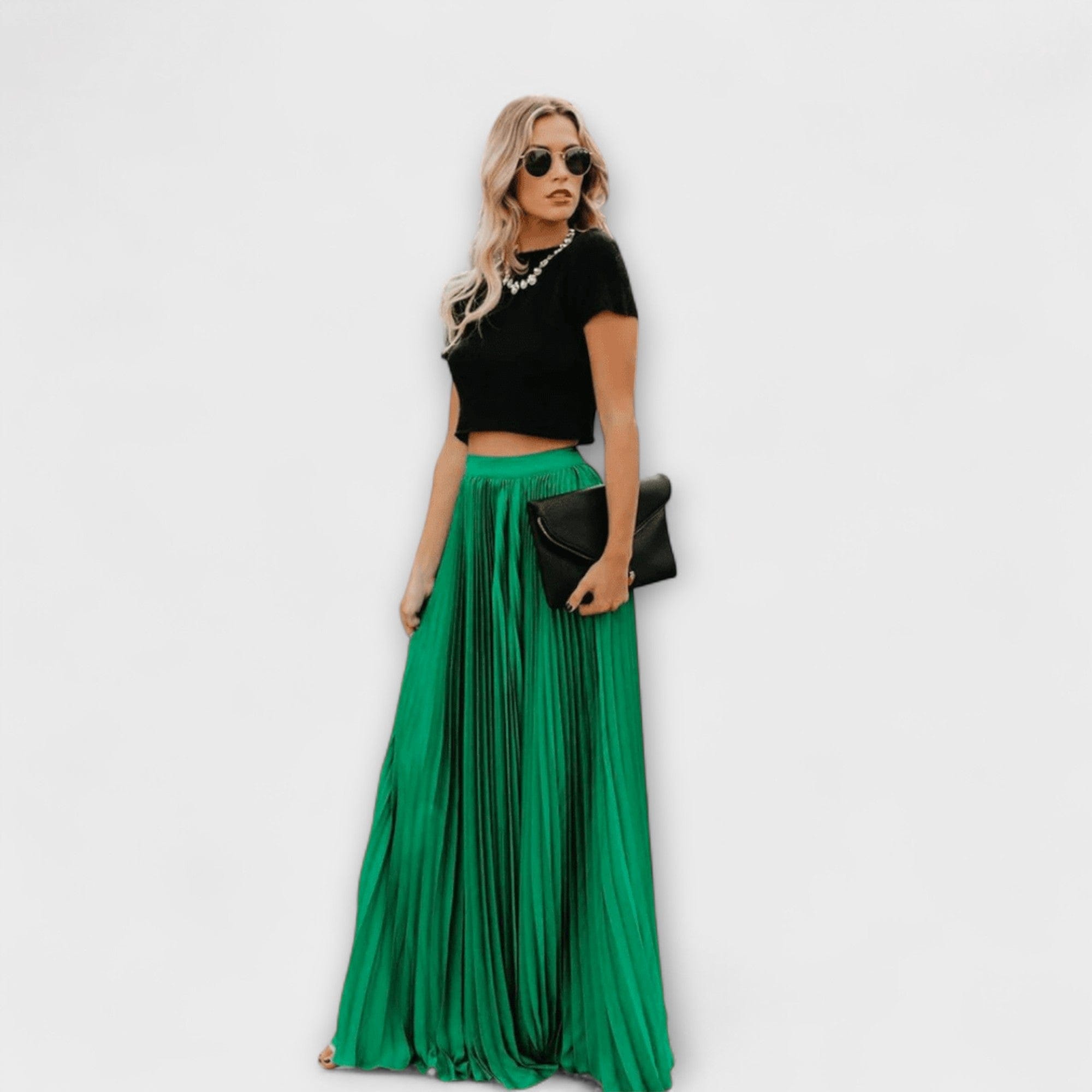 Gabriella Budapest | Maxi Pliszált Szoknya