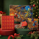 Karácsonyi puzzle adventi naptár – 1008 darabos