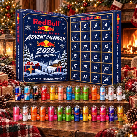 Red Bull adventi naptár 2026 – 24 energikus meglepetés
