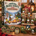 Snoopy Beagle Scout adventi naptár 2026