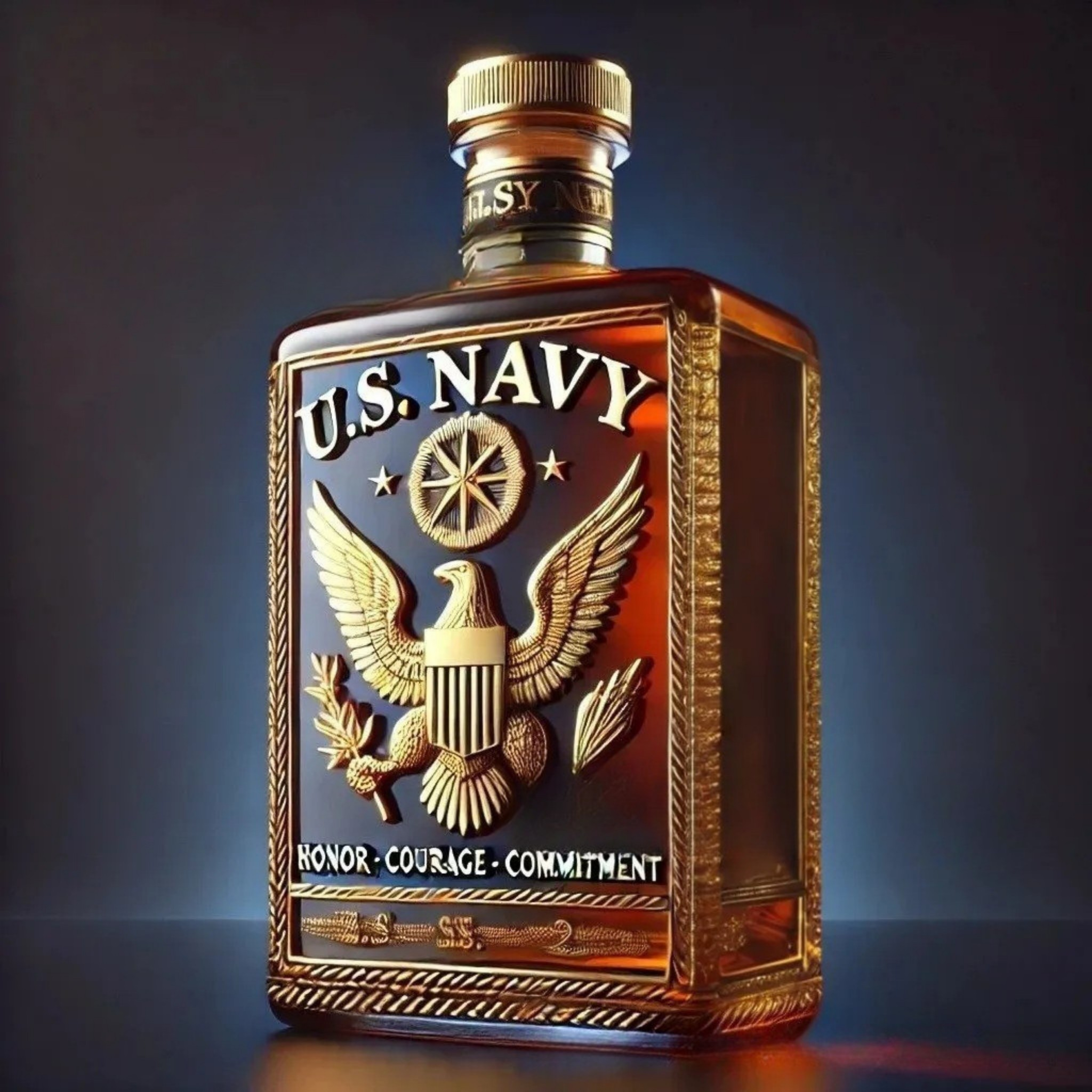Whisky v lahvi - Speciální edice Amerického námořnictva