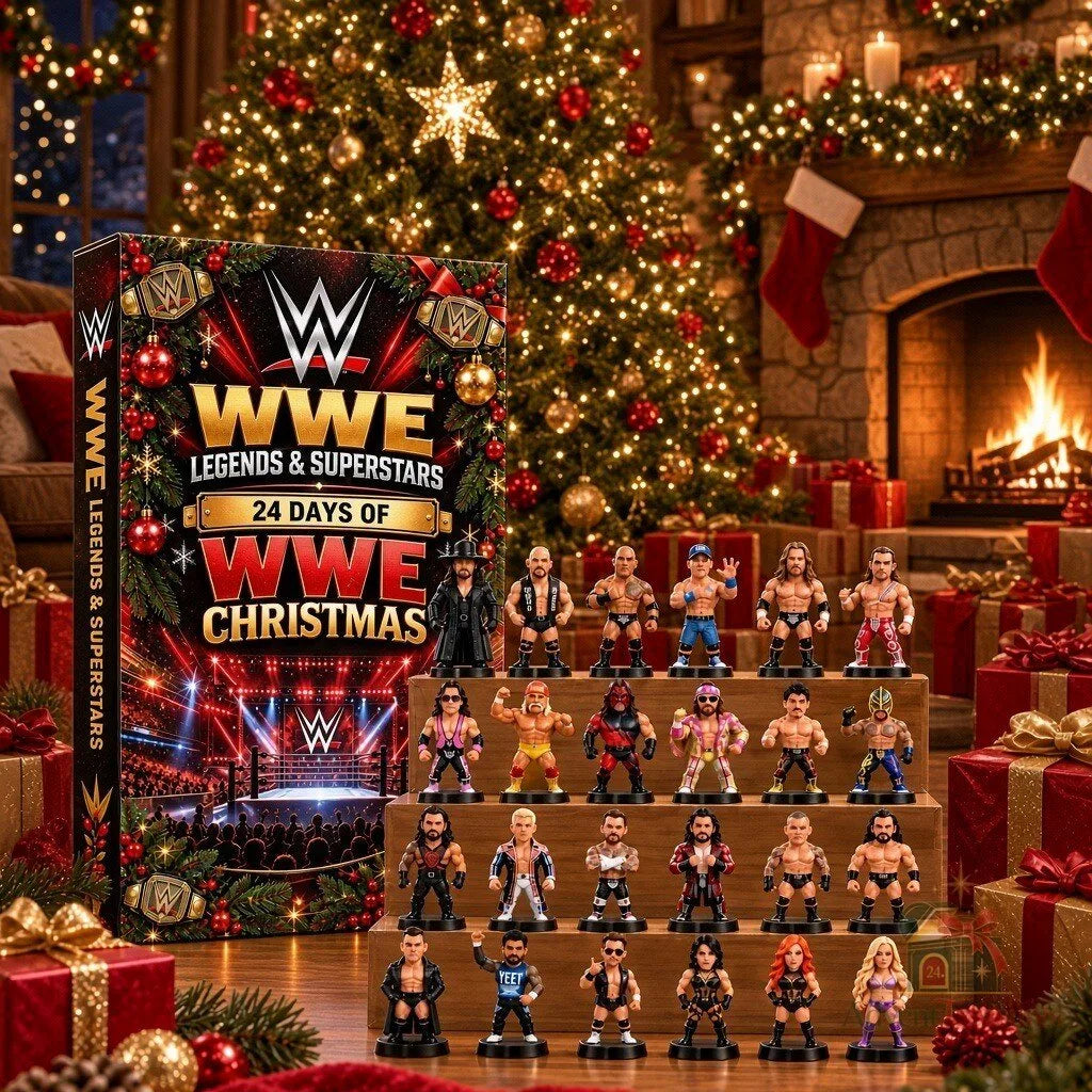 WWE Legendák & Szupersztárok adventi naptár 2026 – 24 meglepetés